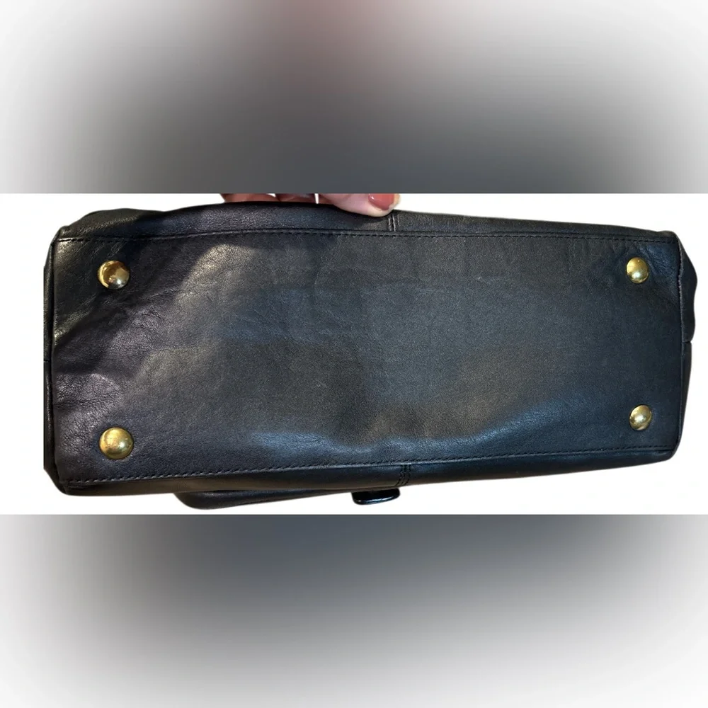 Coach Penelope Black Leather Hobo - Picture 7 of 7